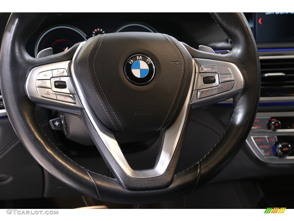 2018 7 Series 750i xDrive Sedan - Singapore Gray Metallic / Black photo #10