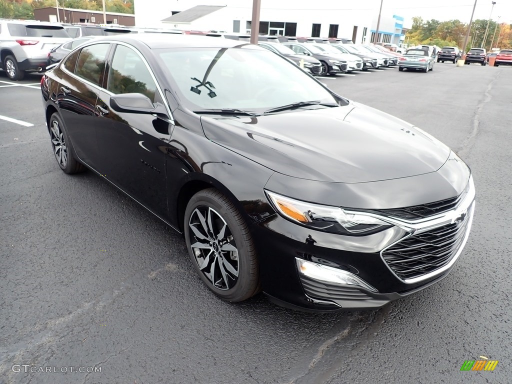 Mosaic Black Metallic 2021 Chevrolet Malibu RS Exterior Photo #139846185
