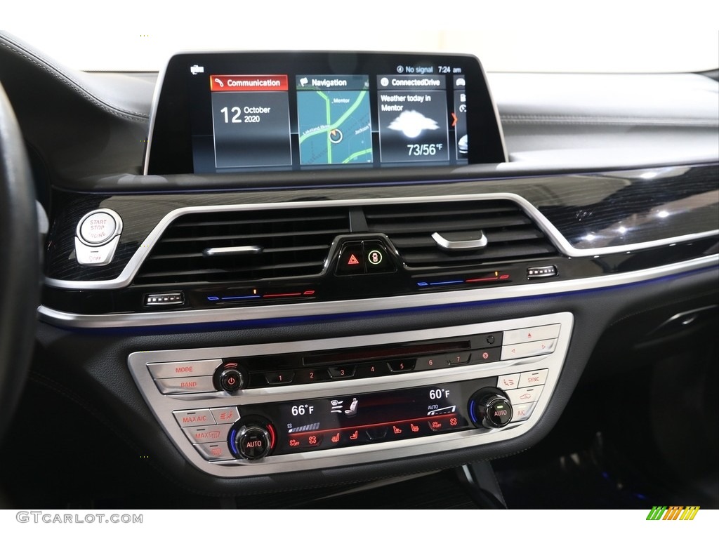 2018 7 Series 750i xDrive Sedan - Singapore Gray Metallic / Black photo #13