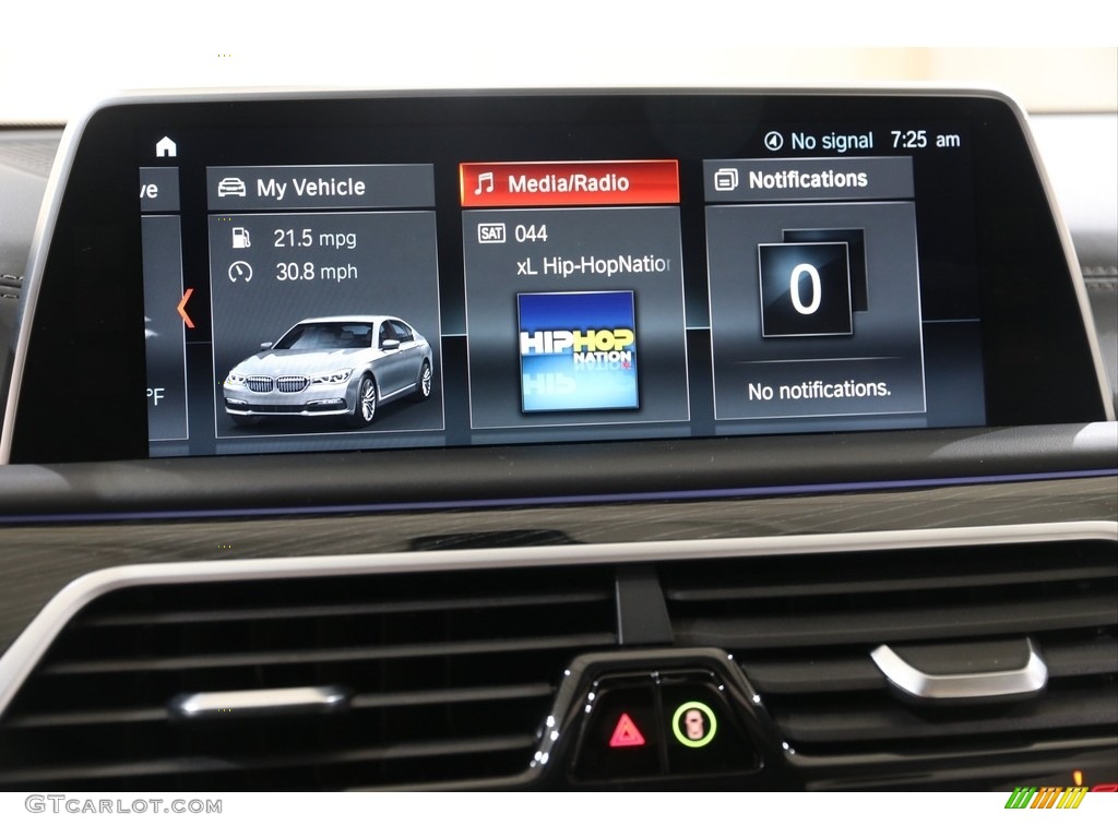 2018 7 Series 750i xDrive Sedan - Singapore Gray Metallic / Black photo #15