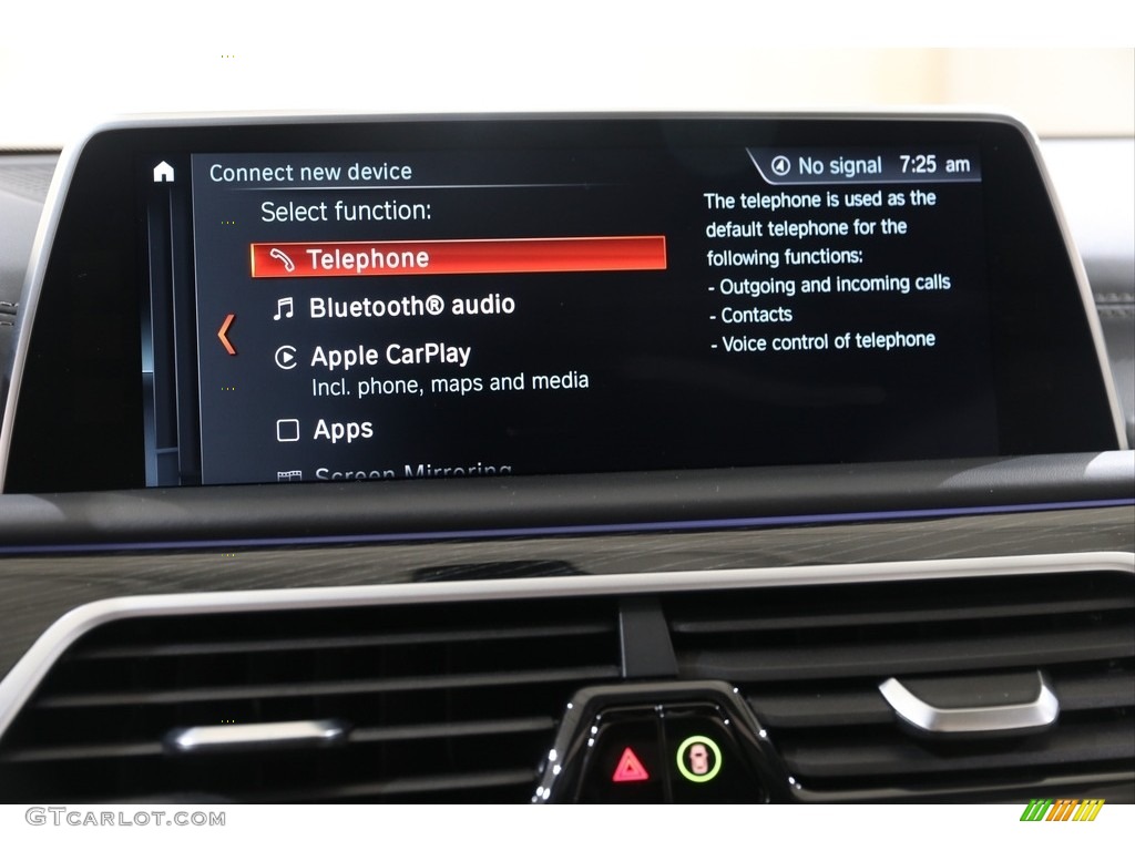 2018 7 Series 750i xDrive Sedan - Singapore Gray Metallic / Black photo #17