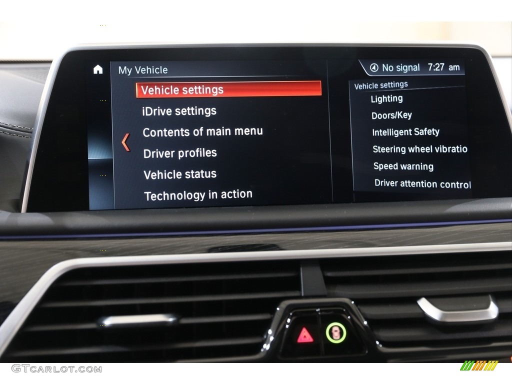 2018 7 Series 750i xDrive Sedan - Singapore Gray Metallic / Black photo #21