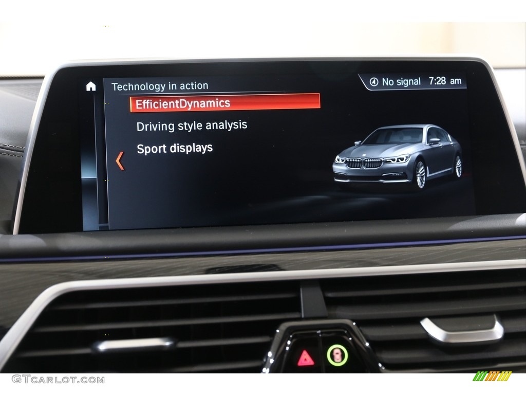 2018 7 Series 750i xDrive Sedan - Singapore Gray Metallic / Black photo #23