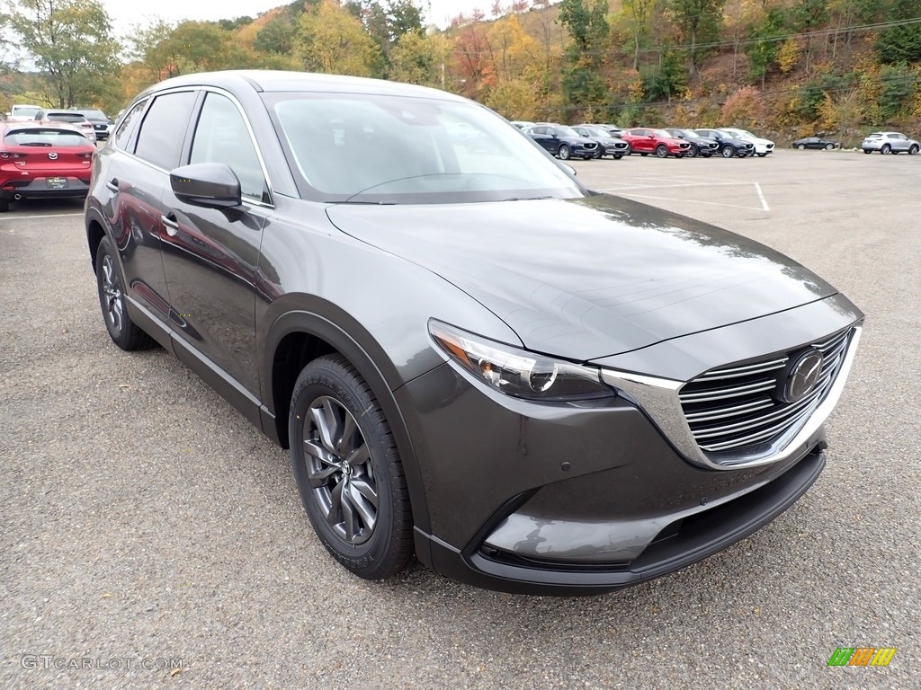 2021 CX-9 Touring AWD - Machine Gray Metallic / Black photo #3