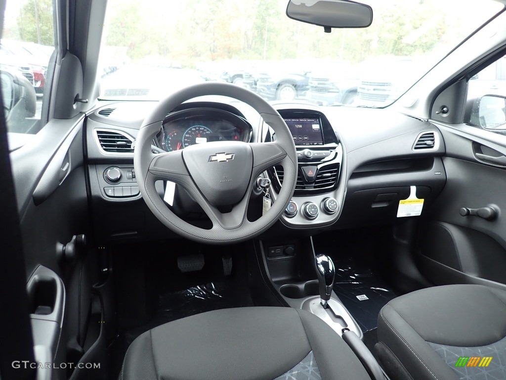 Jet Black Interior 2021 Chevrolet Spark LS Photo #139847004