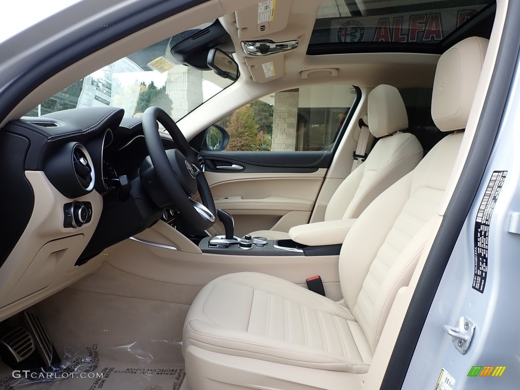 Crema Interior 2020 Alfa Romeo Stelvio TI Lusso AWD Photo #139847052
