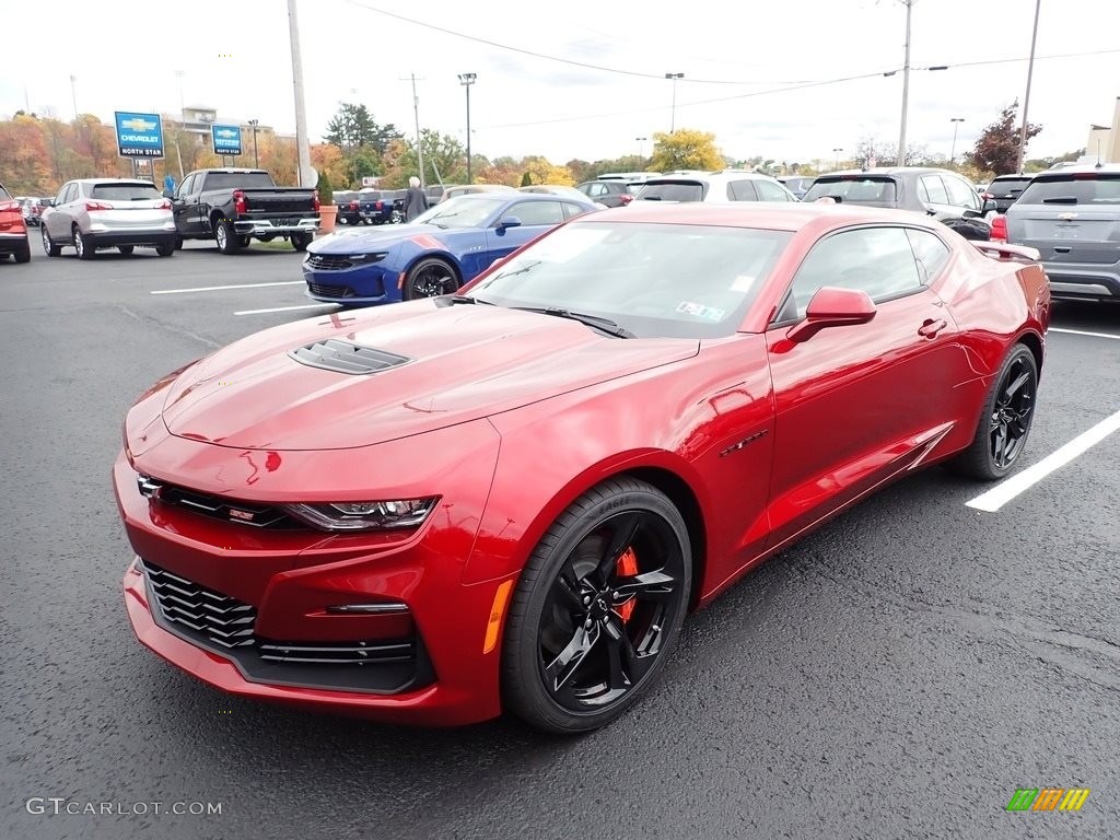 Wild Cherry Tintcoat 2021 Chevrolet Camaro SS Coupe Exterior Photo #139847442