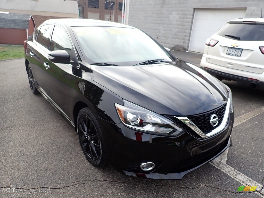 Super Black 2017 Nissan Sentra SR Turbo Exterior Photo #139847520