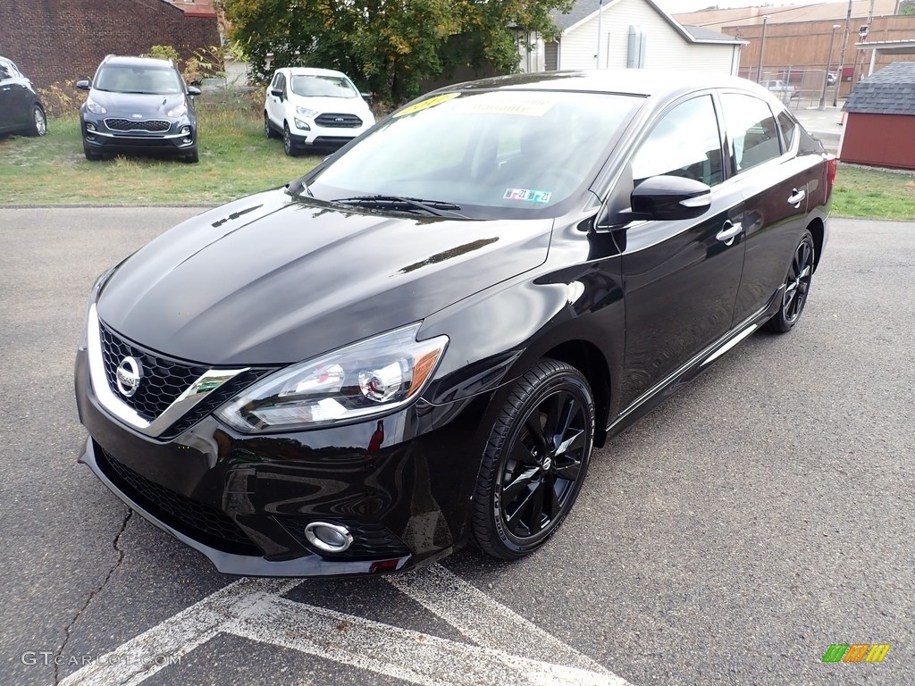 Super Black 2017 Nissan Sentra SR Turbo Exterior Photo #139847547