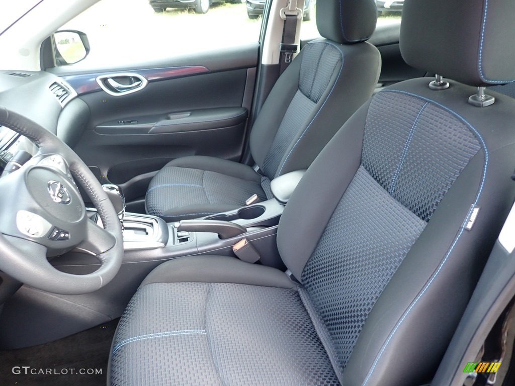 Charcoal Interior 2017 Nissan Sentra SR Turbo Photo #139847667