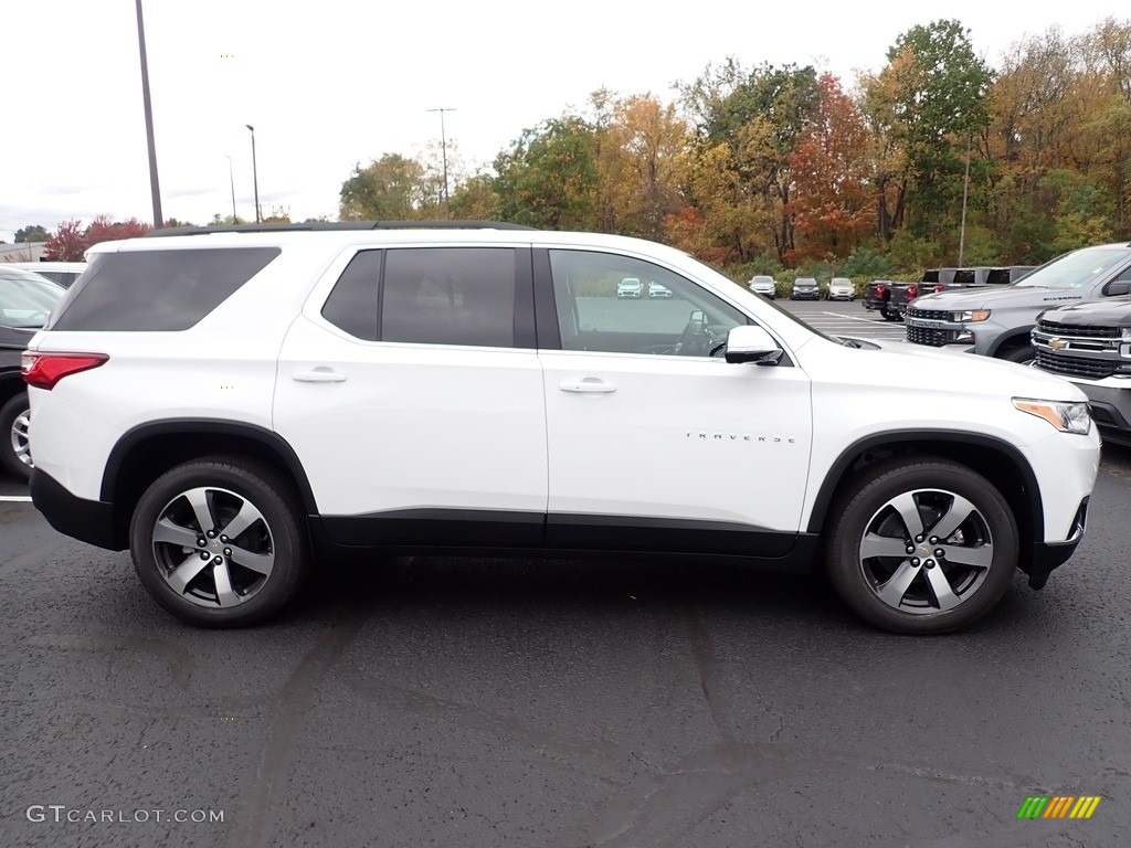 Summit White 2020 Chevrolet Traverse LT AWD Exterior Photo #139847961