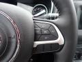 Black 2021 Jeep Compass Latitude 4x4 Steering Wheel
