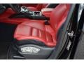 Black/Carrera Red Front Seat Photo for 2014 Porsche Cayenne #139849382