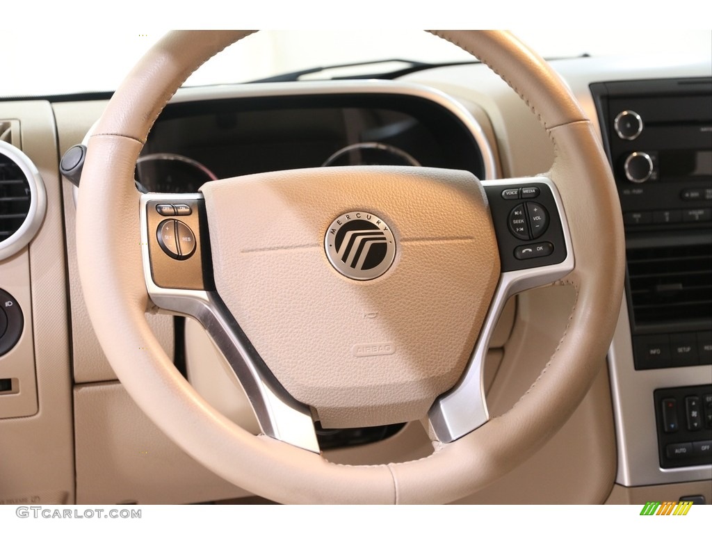 2010 Mountaineer V6 AWD - Sangria Red Metallic / Camel photo #7
