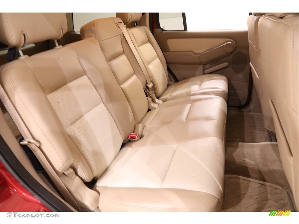 2010 Mountaineer V6 AWD - Sangria Red Metallic / Camel photo #14