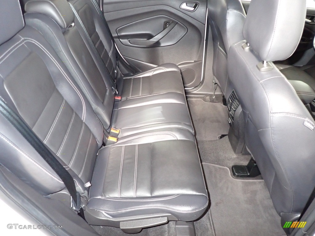 2018 Escape SEL 4WD - Oxford White / Charcoal Black photo #25