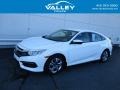 Taffeta White - Civic LX Sedan Photo No. 1