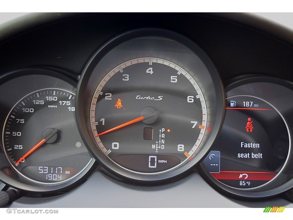 2014 Porsche Cayenne Turbo S Gauges Photo #139850467