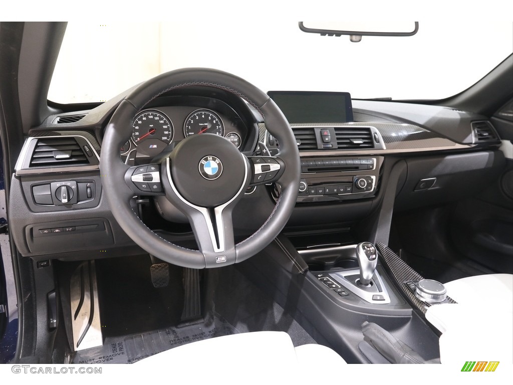 2018 BMW M4 Convertible Silverstone Dashboard Photo #139851001