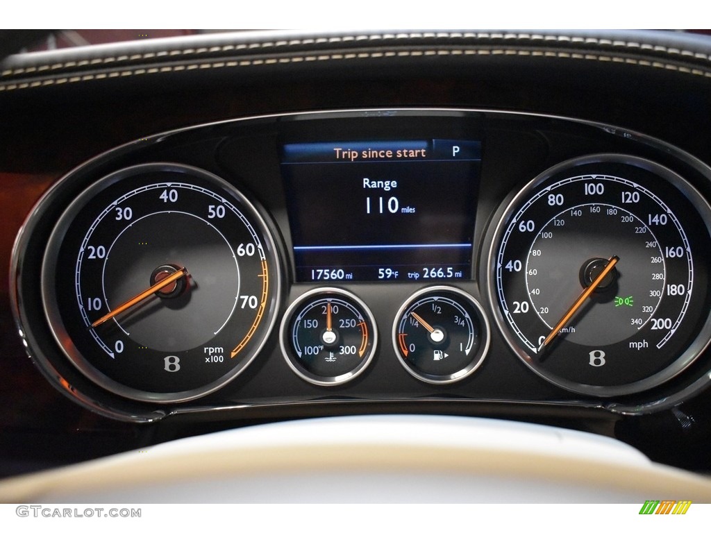 2014 Bentley Flying Spur W12 Gauges Photos