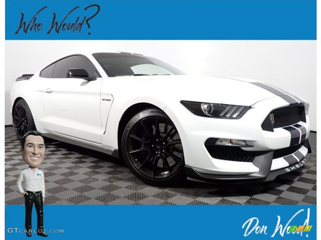 2020 Mustang Shelby GT350 - Oxford White / GT350 Recaro/Ebony w/Miko Suede Inserts photo #1