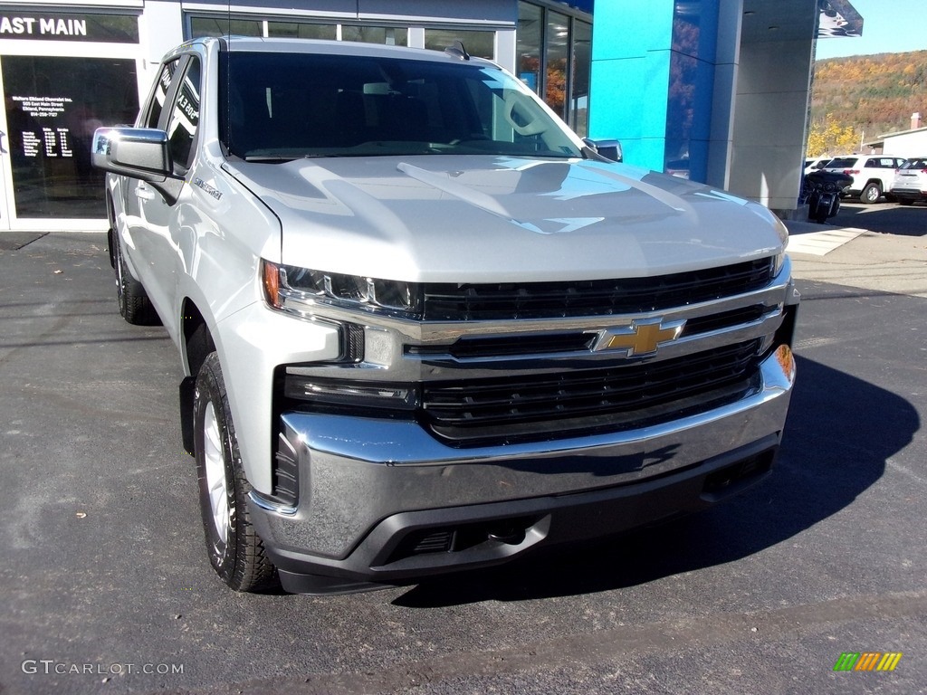 2020 Silverado 1500 LT Crew Cab 4x4 - Silver Ice Metallic / Jet Black photo #18