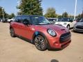 Coral Red Metallic 2021 Mini Hardtop Cooper S 4 Door Exterior