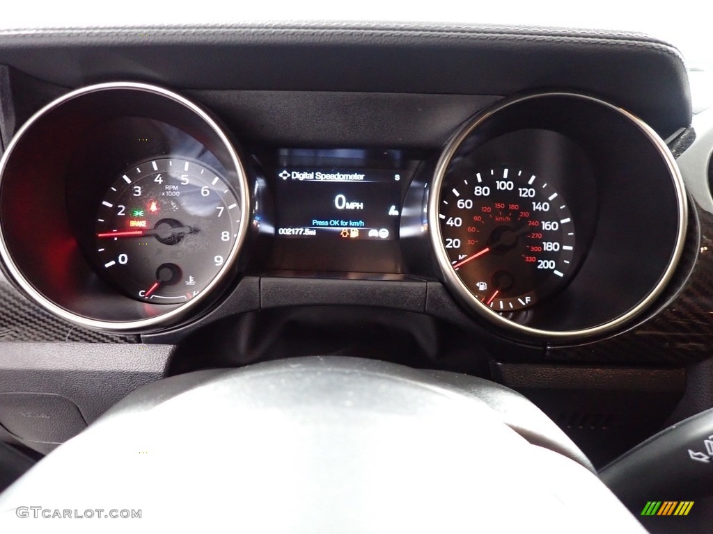 2020 Ford Mustang Shelby GT350 Gauges Photo #139852425