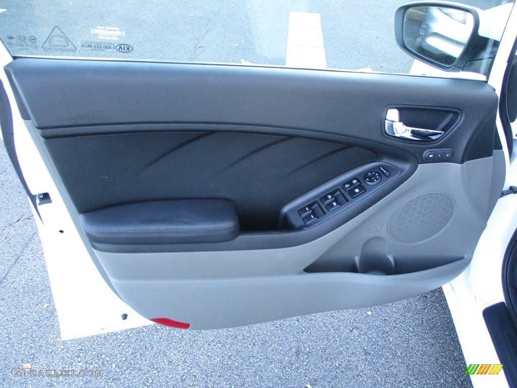 2014 Kia Forte EX Black Door Panel Photo #139852489