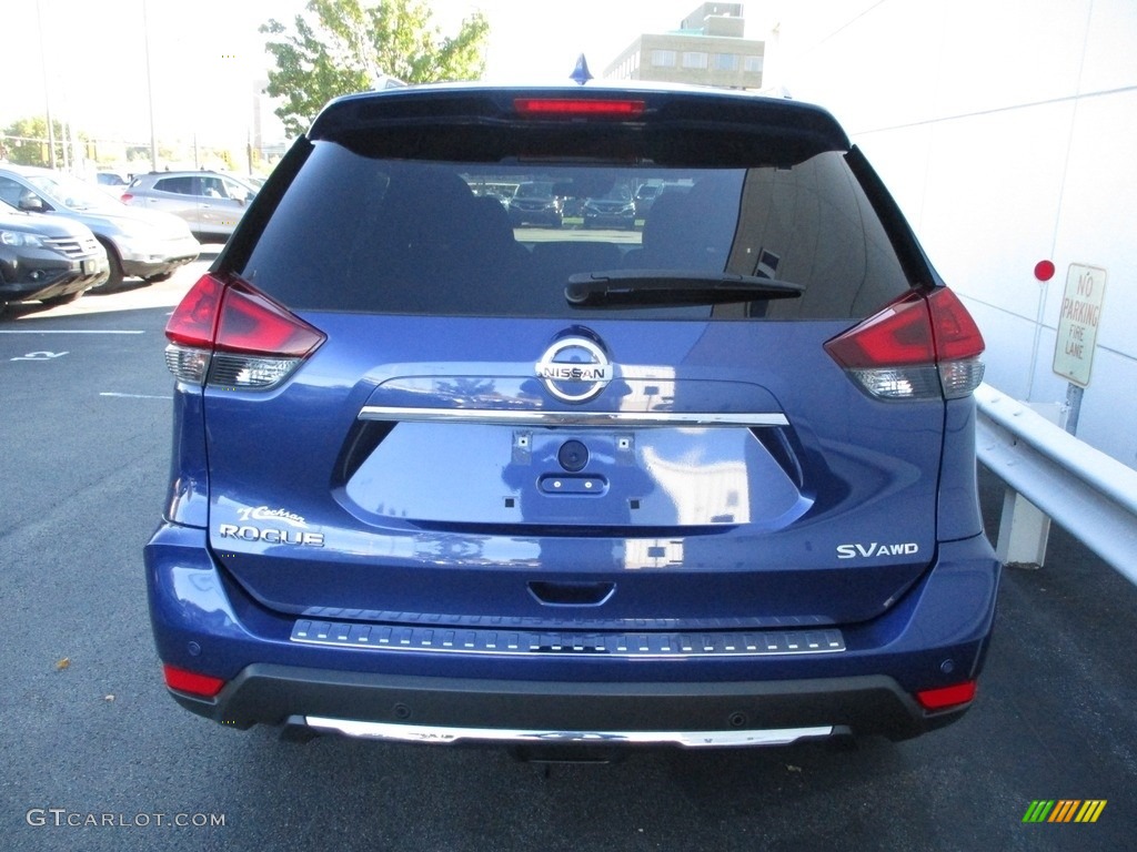 2019 Rogue S AWD - Caspian Blue / Charcoal photo #4