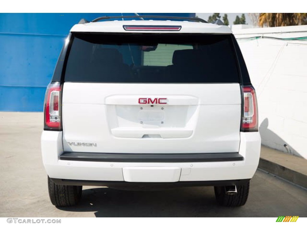 2018 Yukon SLT - White Frost Tricoat / Cocoa/Dune photo #9