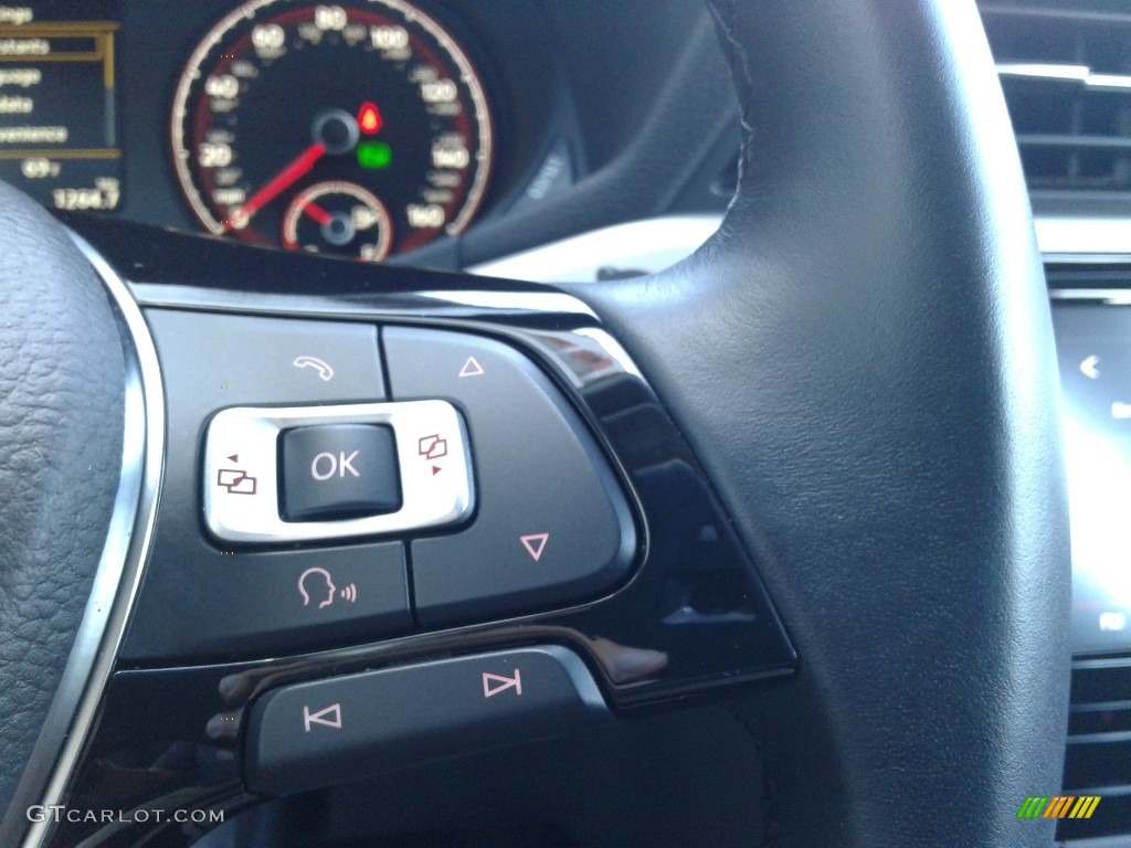 2020 Volkswagen Passat SE Titan Black Steering Wheel Photo #139854554