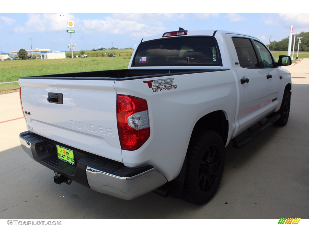 2021 Tundra SR5 CrewMax 4x4 - Super White / Black photo #8