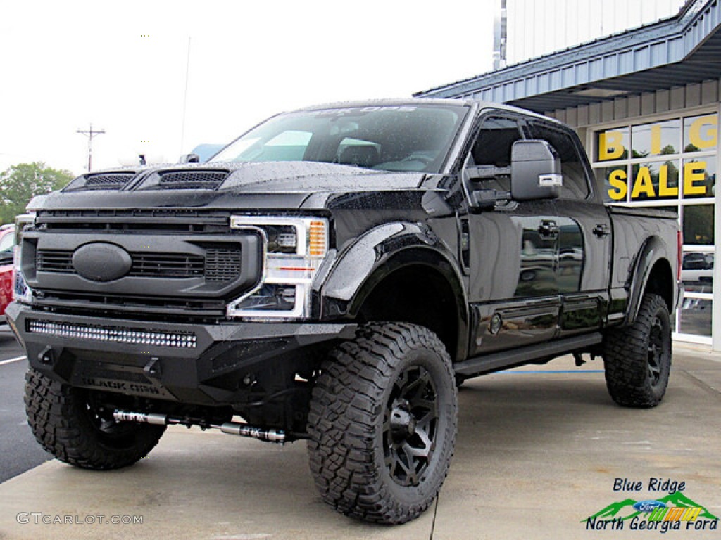 2020 F250 Super Duty Black Ops by Tuscany Crew Cab 4x4 - Agate Black / Black photo #1