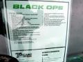  2020 F250 Super Duty Black Ops by Tuscany Crew Cab 4x4 Window Sticker