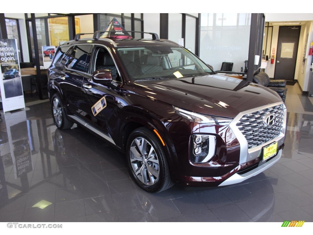 Sierra Burgundy 2021 Hyundai Palisade Limited AWD Exterior Photo #139856411