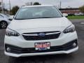 Crystal White Pearl - Impreza Premium Sedan Photo No. 3
