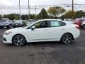 Crystal White Pearl - Impreza Premium Sedan Photo No. 4