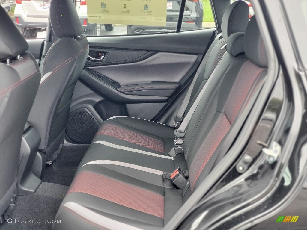 Black Interior 2021 Subaru Impreza Sport 5-Door Photo #139857347