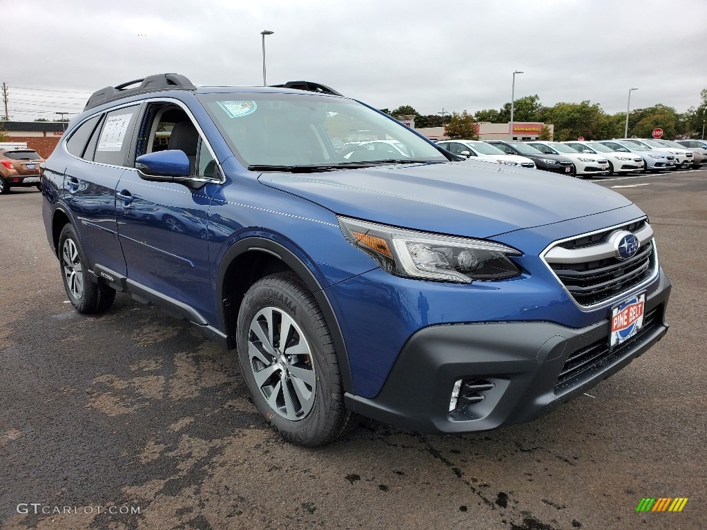 Abyss Blue Pearl 2021 Subaru Outback 2.5i Premium Exterior Photo #139857476