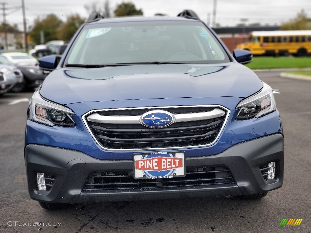 2021 Outback 2.5i Premium - Abyss Blue Pearl / Gray photo #2