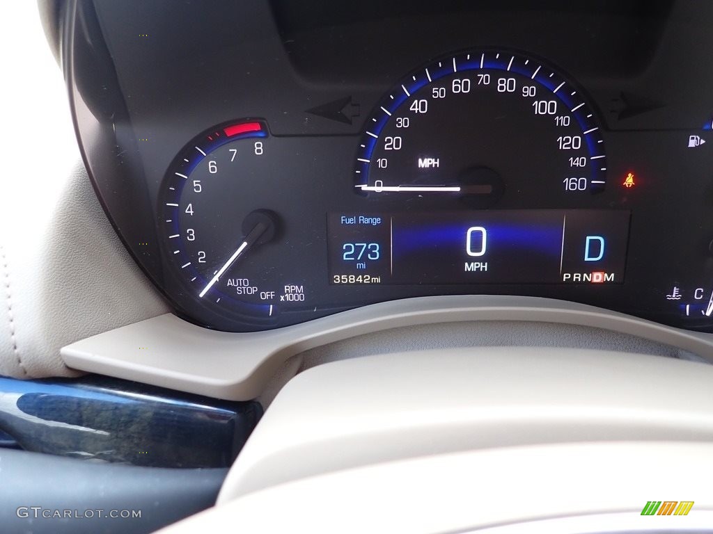 2016 Cadillac ATS 2.0T Luxury AWD Sedan Gauges Photo #139858052