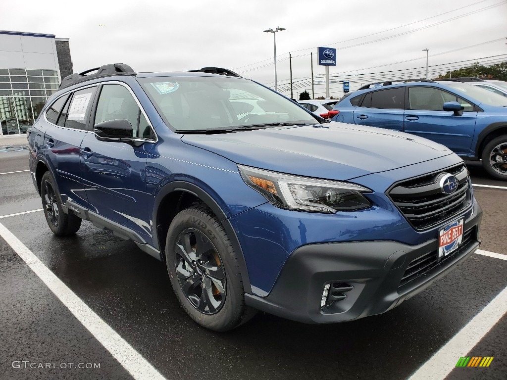 Abyss Blue Pearl 2021 Subaru Outback Onyx Edition XT Exterior Photo #139858391