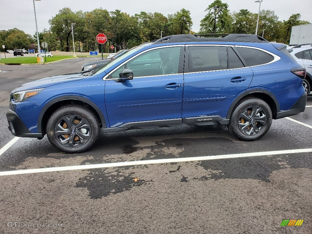 Abyss Blue Pearl 2021 Subaru Outback Onyx Edition XT Exterior Photo #139858457