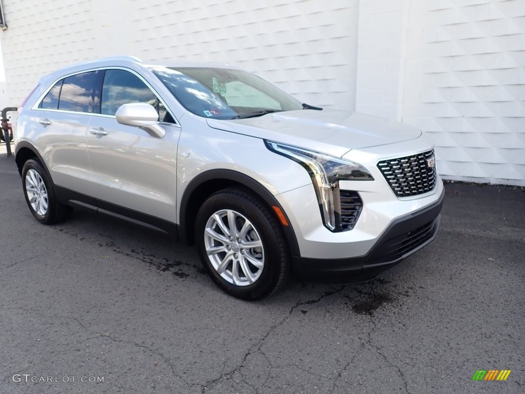Radiant Silver Metallic 2021 Cadillac XT4 Luxury AWD Exterior Photo #139858550