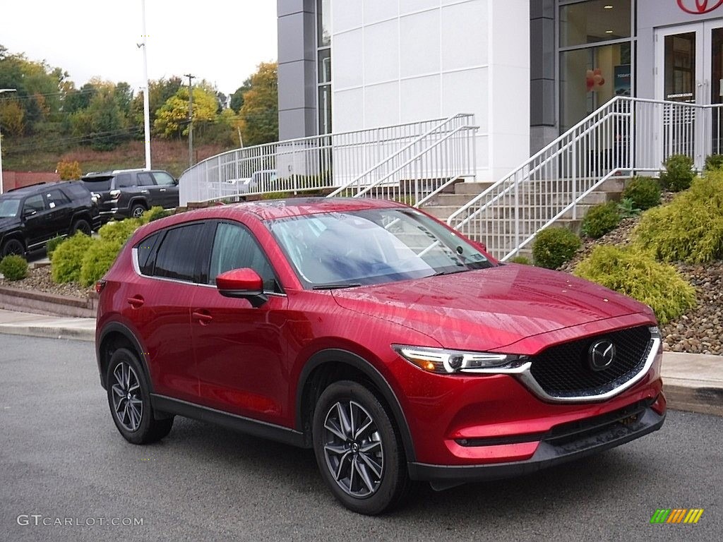 2018 CX-5 Grand Touring AWD - Soul Red Crystal Metallic / Black photo #1