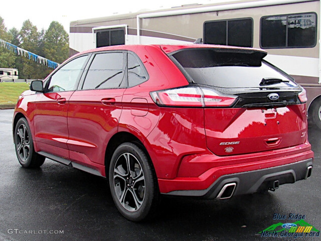 2020 Edge ST AWD - Rapid Red Metallic / Ebony photo #3