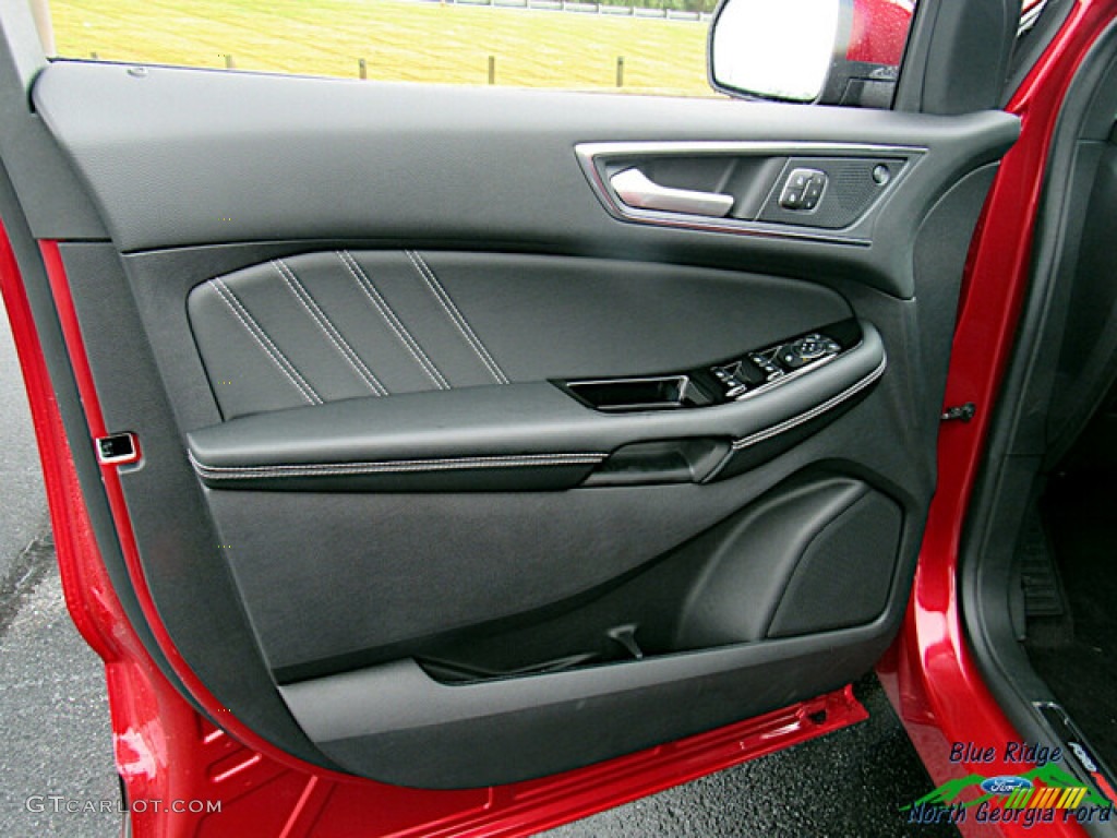 2020 Edge ST AWD - Rapid Red Metallic / Ebony photo #10