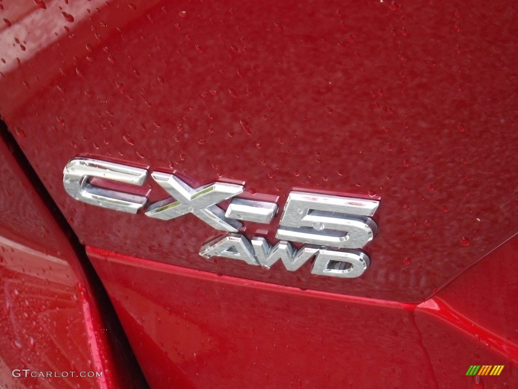 2018 CX-5 Grand Touring AWD - Soul Red Crystal Metallic / Black photo #15