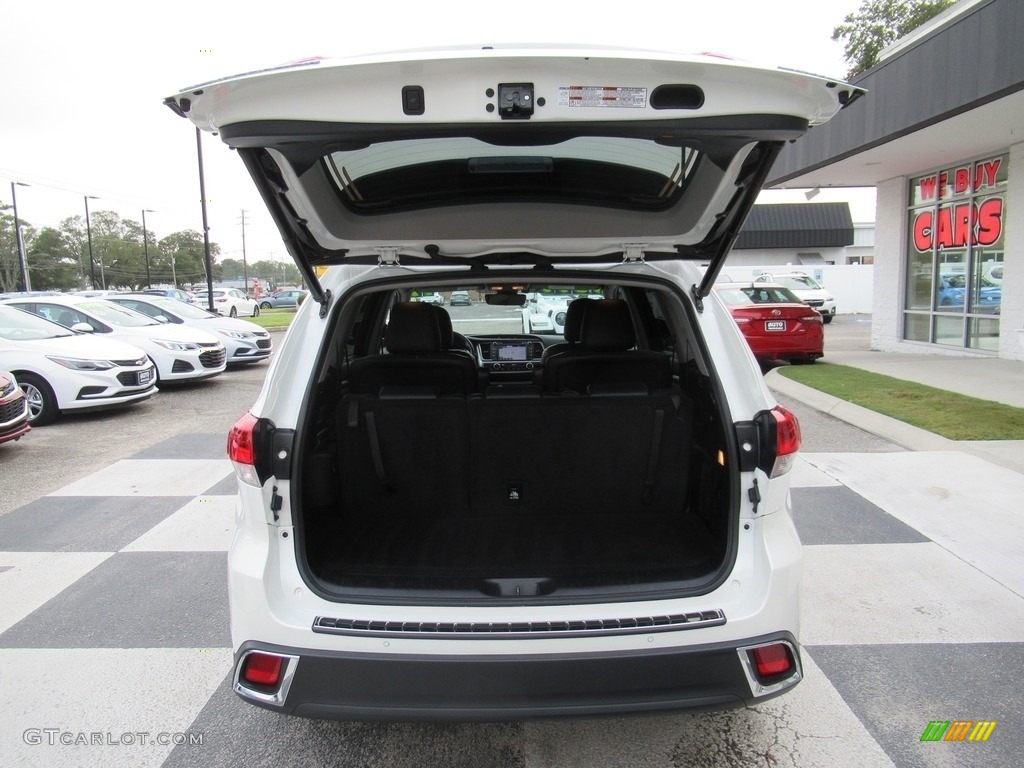 2019 Highlander Limited Platinum - Blizzard Pearl White / Black photo #5